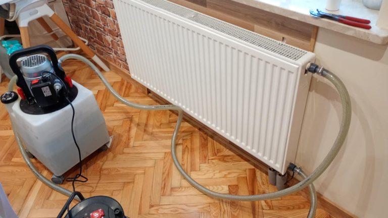 Płukanie instalacji centralnego ogrzewania
