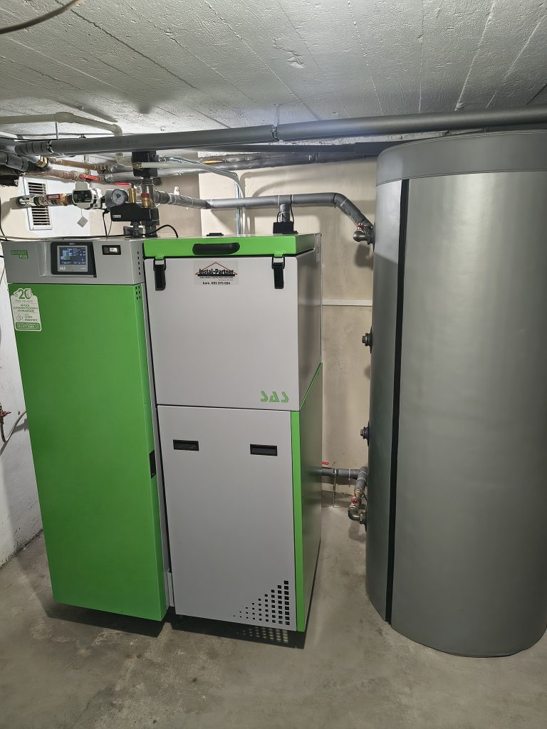 Kocioł na pellet SAS Bio EFEKT w Raciborzu