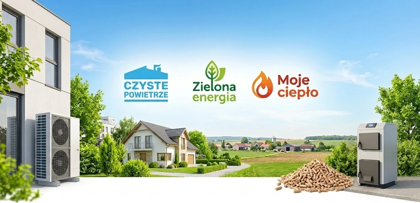 Instalator OZE Czyste Powietrze, Zielona-Energia i Moje Ciepło - śląsk i opolskie