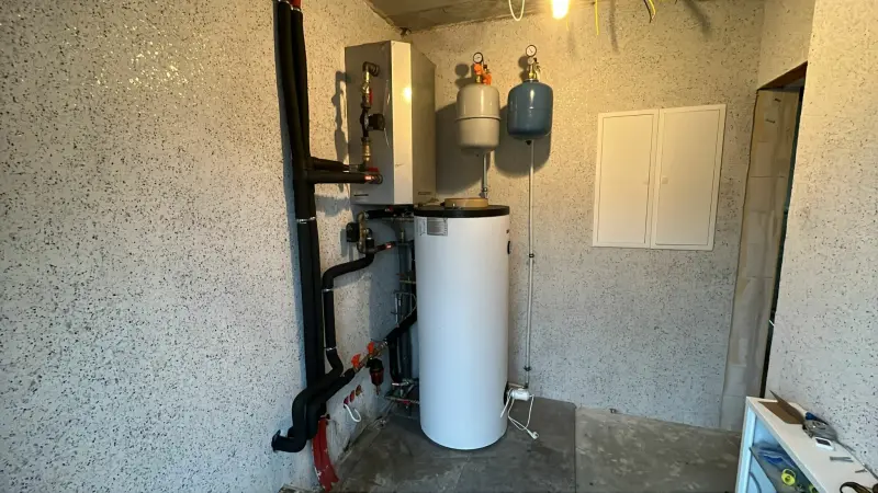 Pełny osprzęt zamontowanej pompy Galmet Primy