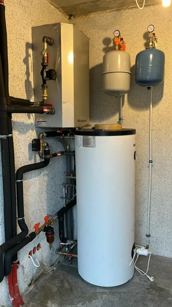 Pompa ciepła Galmet Prima zamontowana